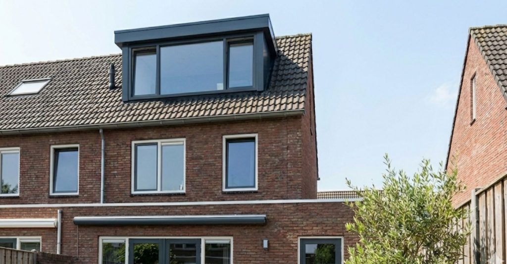 Dakkapel in Capelle aan den IJssel - Kunststof dakkapel